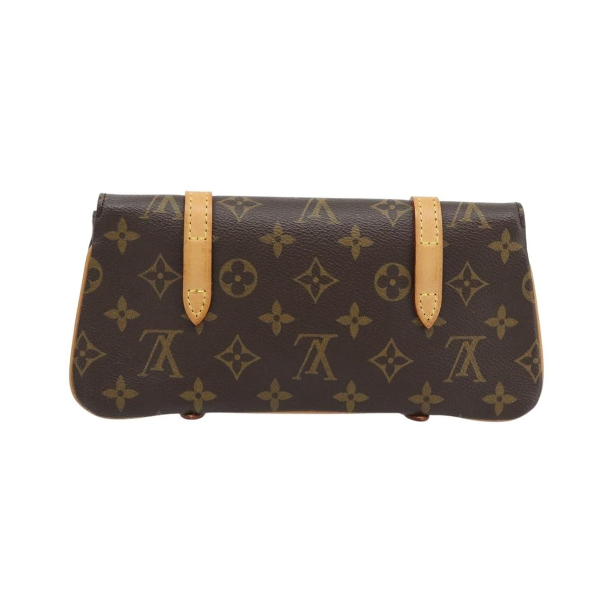 Louis Vuitton Pochette Marrell Monogram Canvas, Brown, Canvas, Clutch