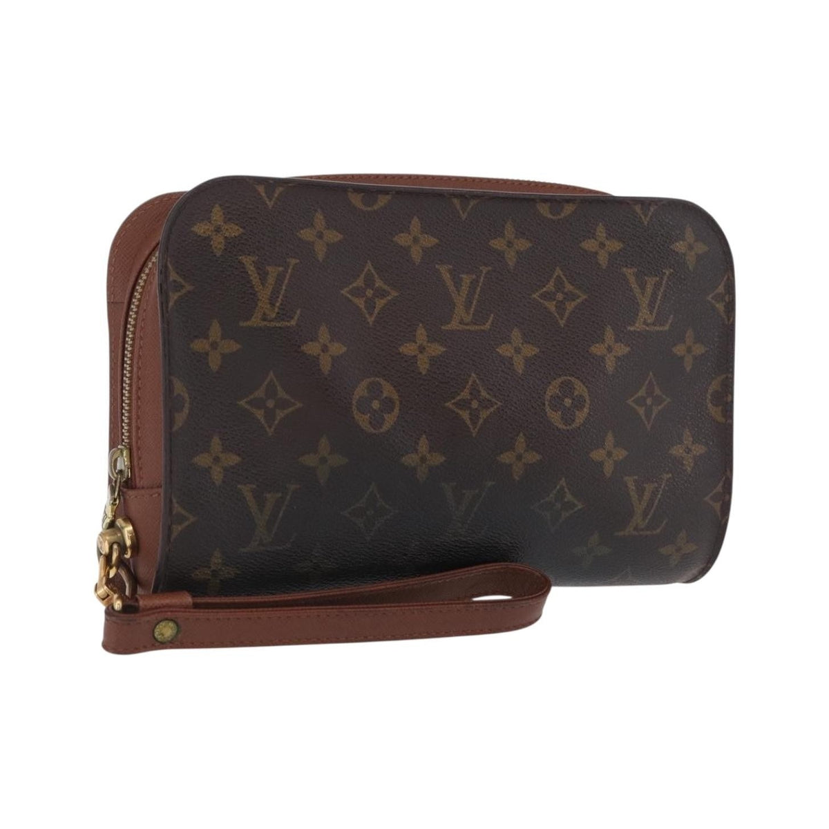 Louis Vuitton Pochette Orsay Monogram Canvas, Brown, Canvas, Clutch