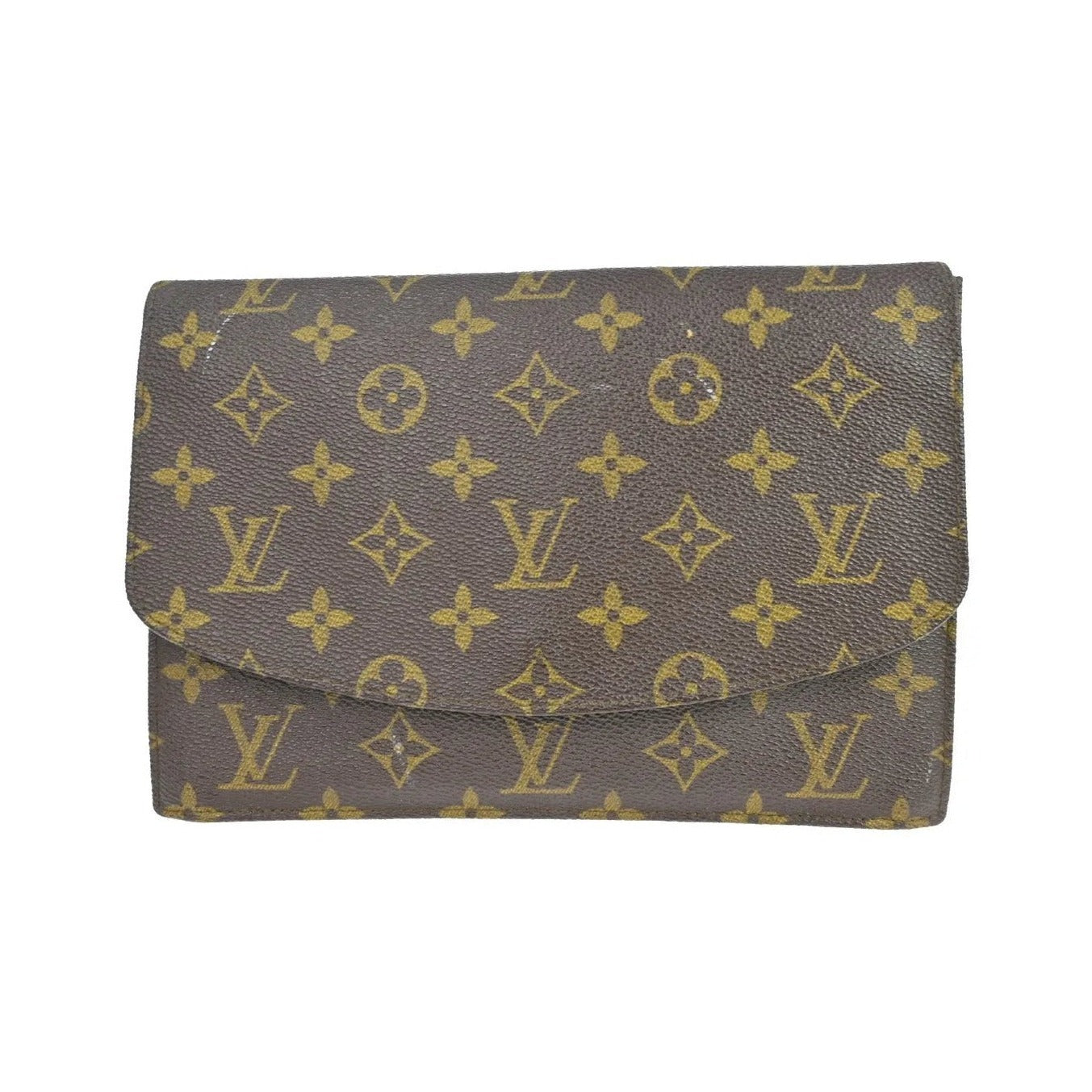 Louis Vuitton Pochette Rabat Monogram Canvas, Brown, Canvas, Clutch