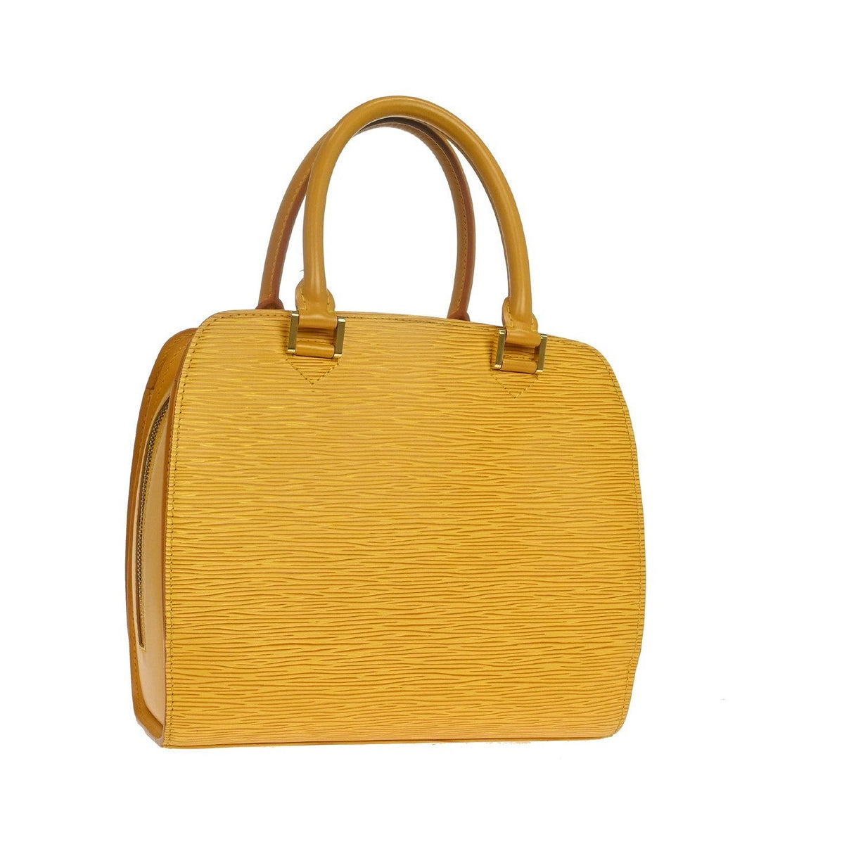 Louis Vuitton Pont Neuf Electric Epi Leather, Yellow, Leather, Handbag