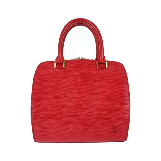 Louis Vuitton Pont Neuf Epi, Red, Leather, Handbag