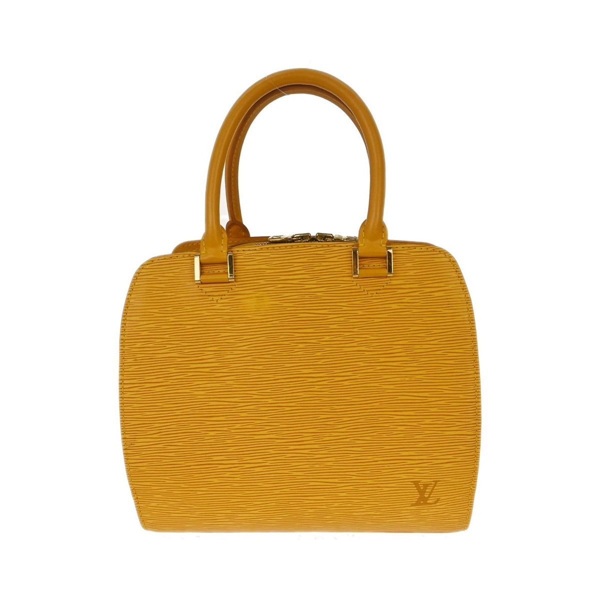 Louis Vuitton Pont Neuf Epi Leather, Yellow, Leather, Handbag