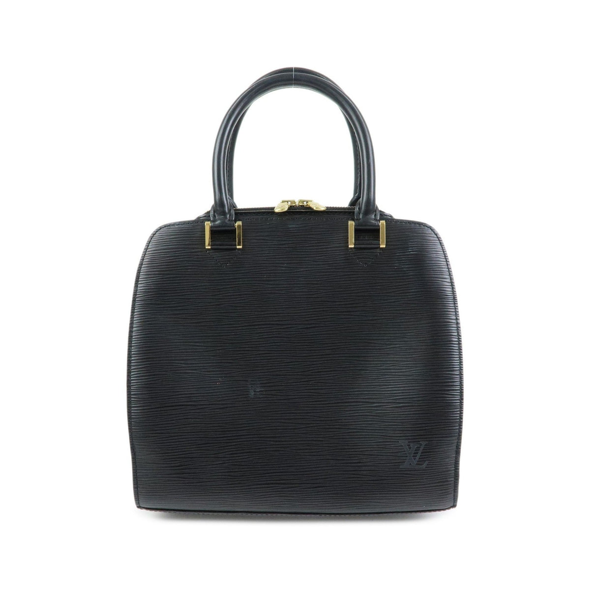 Louis Vuitton Pont Neuf Epi Leather, Black, Leather, Handbag
