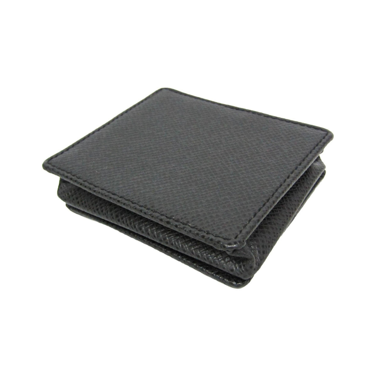 Louis Vuitton Porte Monnaie Boite Leather, Black, Leather, Wallet