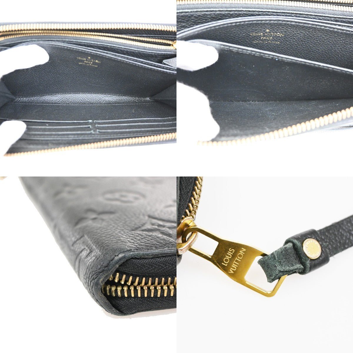 Louis Vuitton Portefeuille zippy Monogramme Empreinte - Brandsamsara