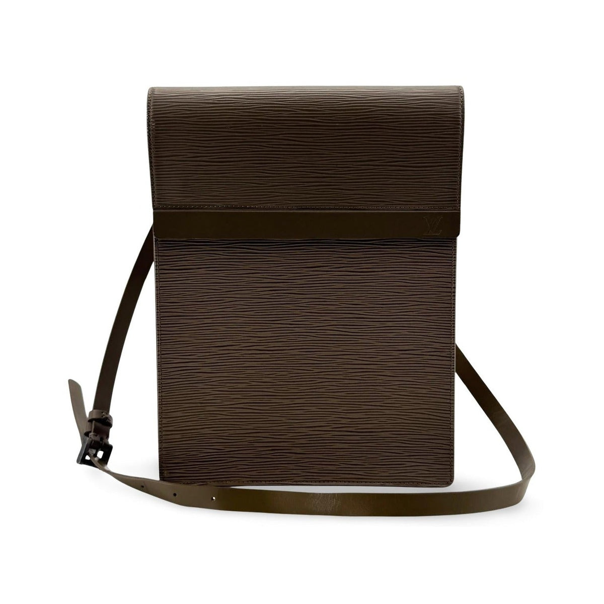 Louis Vuitton Ramatuelle Epi Leather, Brown, Leather, Handbag