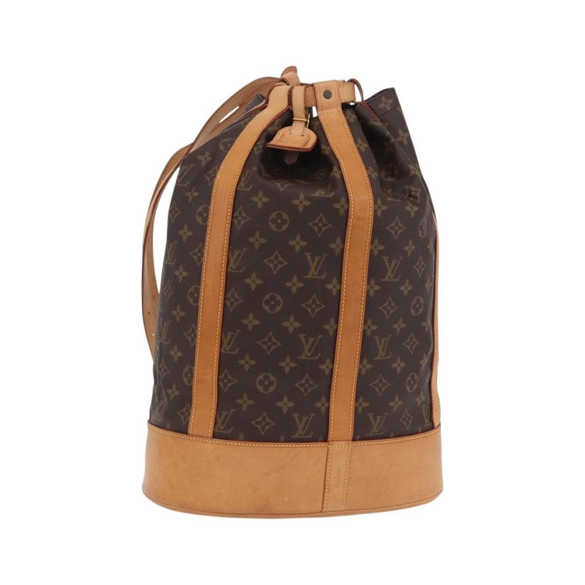 Louis Vuitton Randonnee Monogram Canvas, Brown, Canvas, Backpack