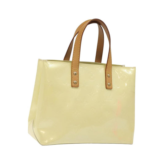 Louis Vuitton Reade Monogram Vernis, Beige, Patent Leather, Handbag
