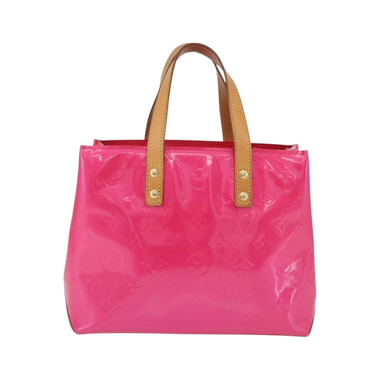 Louis Vuitton Reade Monogram Vernis, Pink, Patent Leather, Handbag