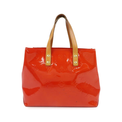 Louis Vuitton Reade Monogram Vernis, Red, Patent Leather, Handbag