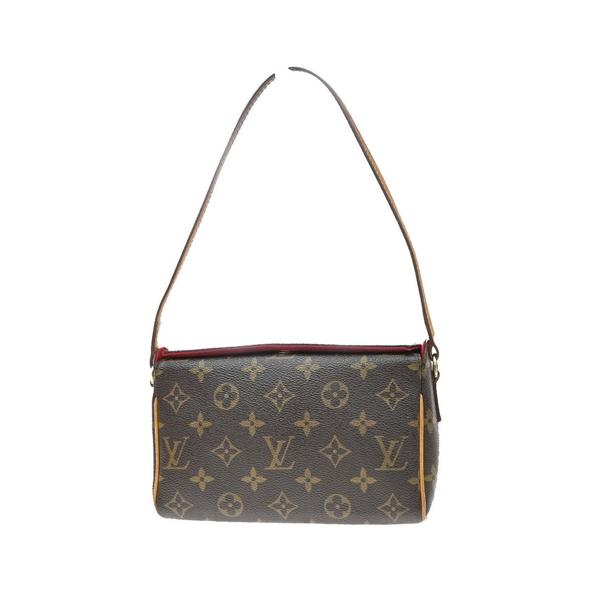 Louis Vuitton Recital Monogram Canvas, Brown, Leather, Shoulder Bag