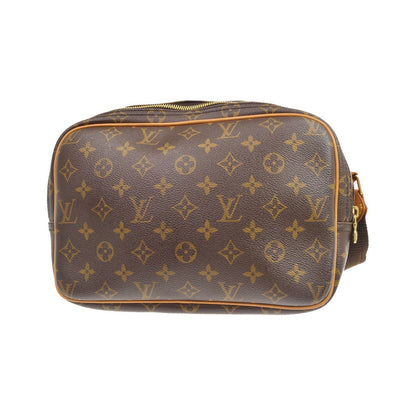 Louis Vuitton Reporter Monogram Canvas, Brown, Canvas, Shoulder Bag