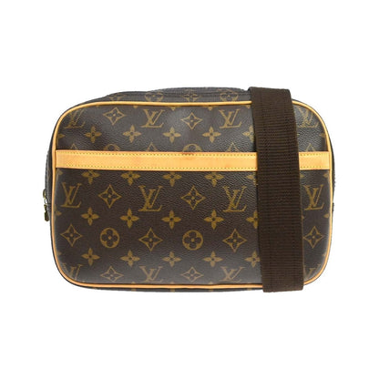 Louis Vuitton Reporter Monogram Canvas, Brown, Canvas, Shoulder Bag