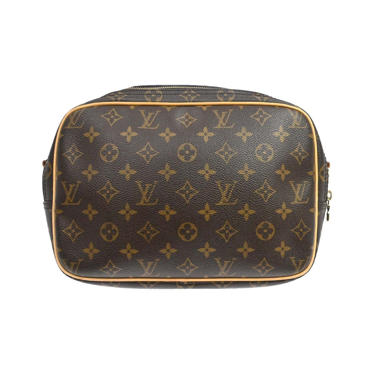 Louis Vuitton Reporter Monogram Canvas, Brown, Canvas, Shoulder Bag