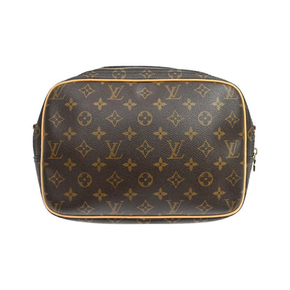 Louis Vuitton Reporter Monogram Canvas, Brown, Canvas, Shoulder Bag