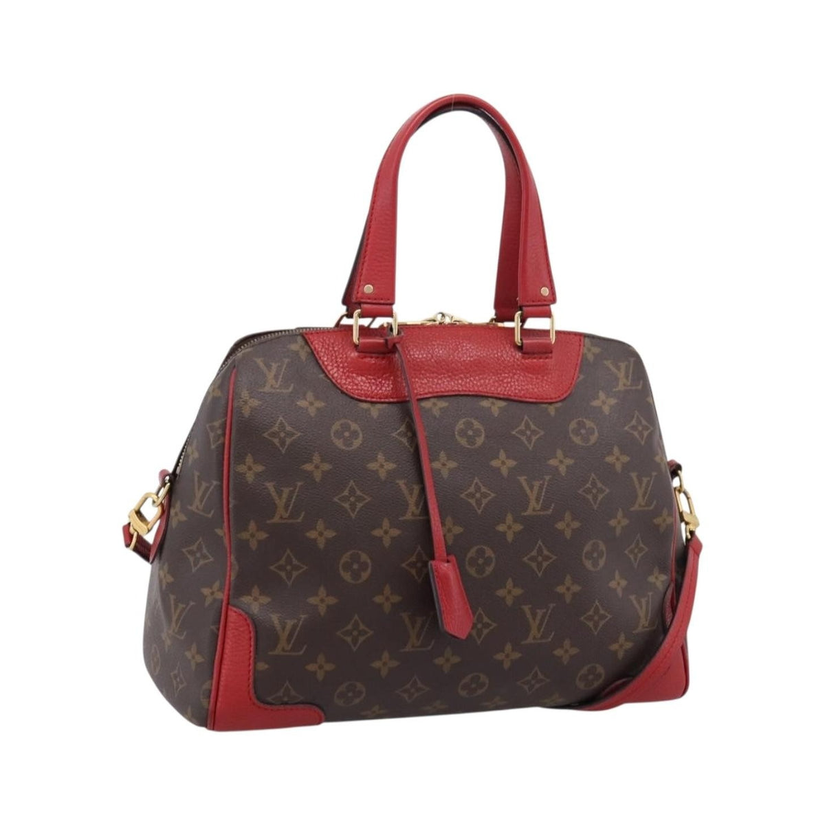 Louis Vuitton Retiro Monogram Canvas, Brown, Canvas, Handbag