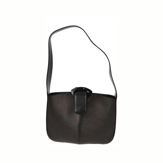 Louis Vuitton Reverie Epi Leather, Black, Leather, Shoulder Bag