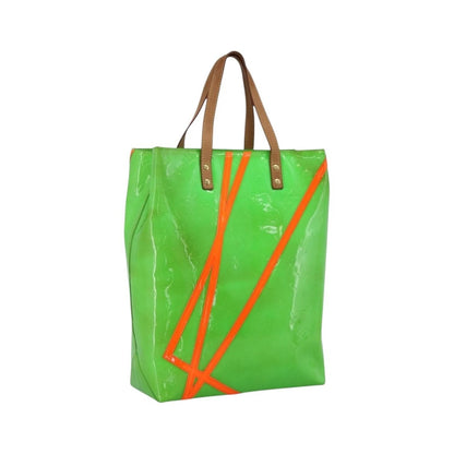 Louis Vuitton Robert Wilson Reade Vernis, Green, Patent Leather, Tote Bag