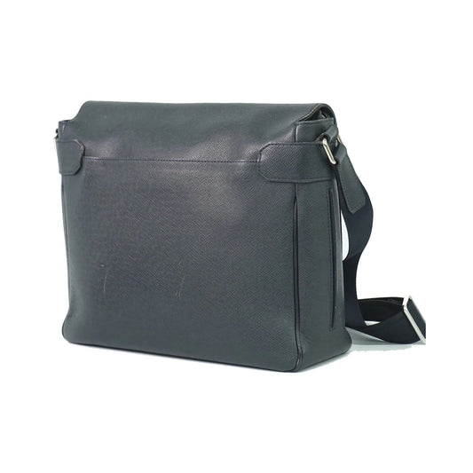 Louis Vuitton Roman Taiga Leather, Navy, Leather, Shoulder Bag