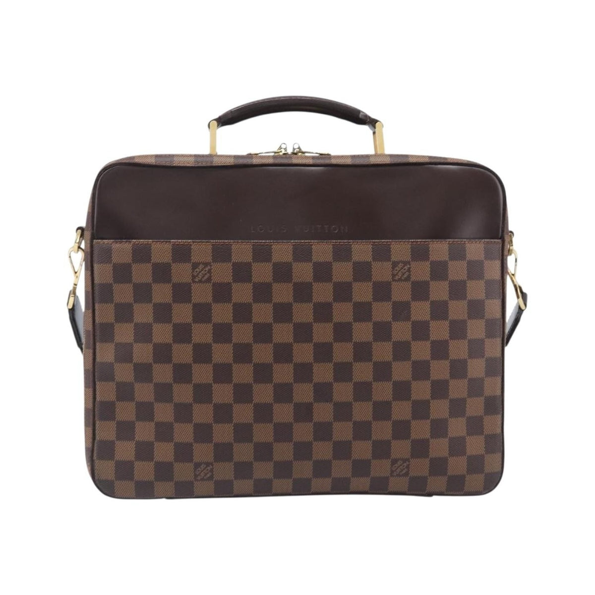 Louis Vuitton Sabana Laptop Damier, Brown, Canvas, Briefcase
