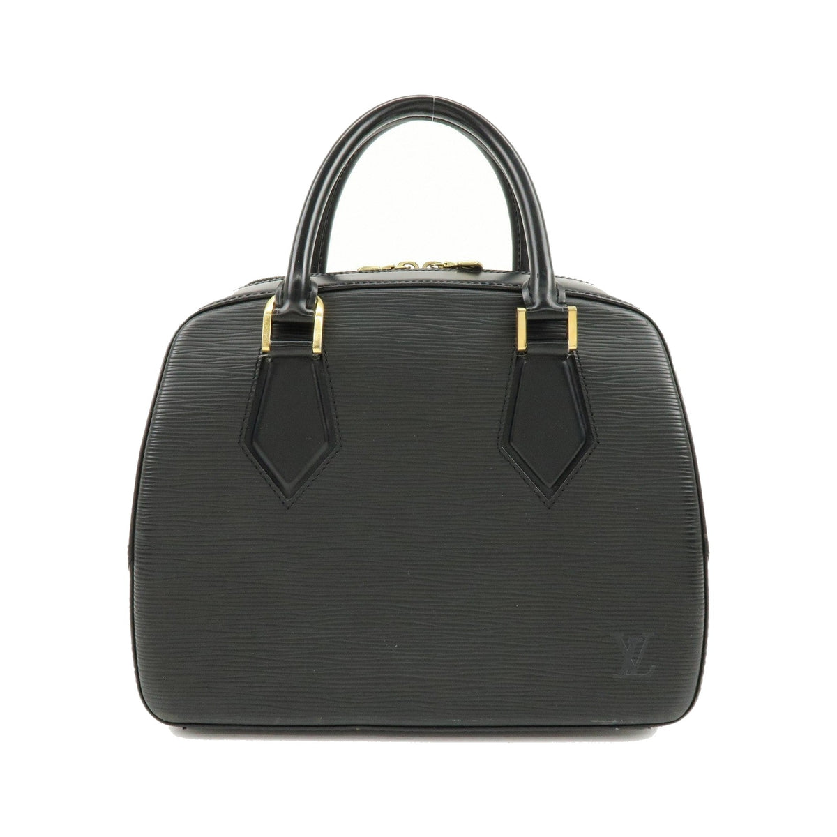 Louis Vuitton Sablons Epi Leather, Black, Leather, Handbag