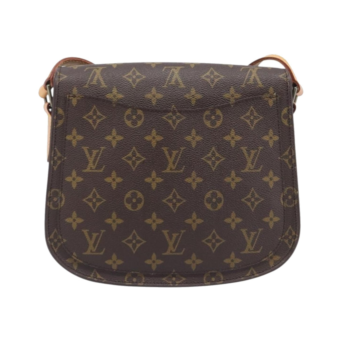 Louis Vuitton Saint Cloud Monogram Canvas, Brown, Canvas, Handbag