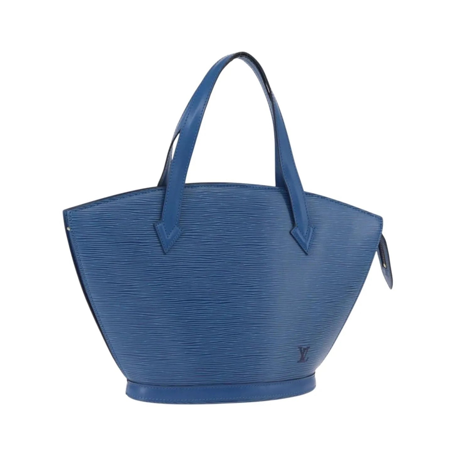 Louis Vuitton Saint Jacques Epi, Blue, Leather, Handbag