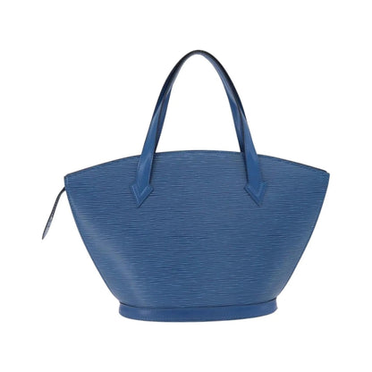 Louis Vuitton Saint Jacques Epi, Blue, Leather, Handbag