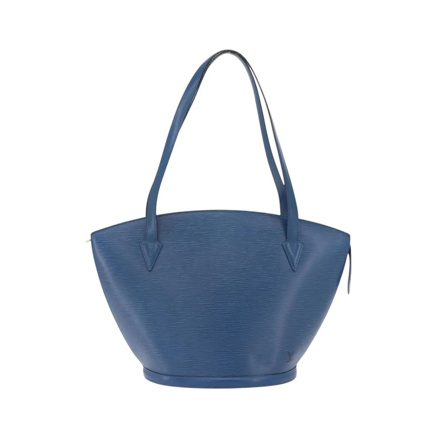 Louis Vuitton Saint Jacques Epi, Blue, Leather, Shoulder Bag