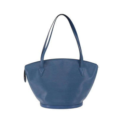 Louis Vuitton Saint Jacques Epi, Blue, Leather, Shoulder Bag