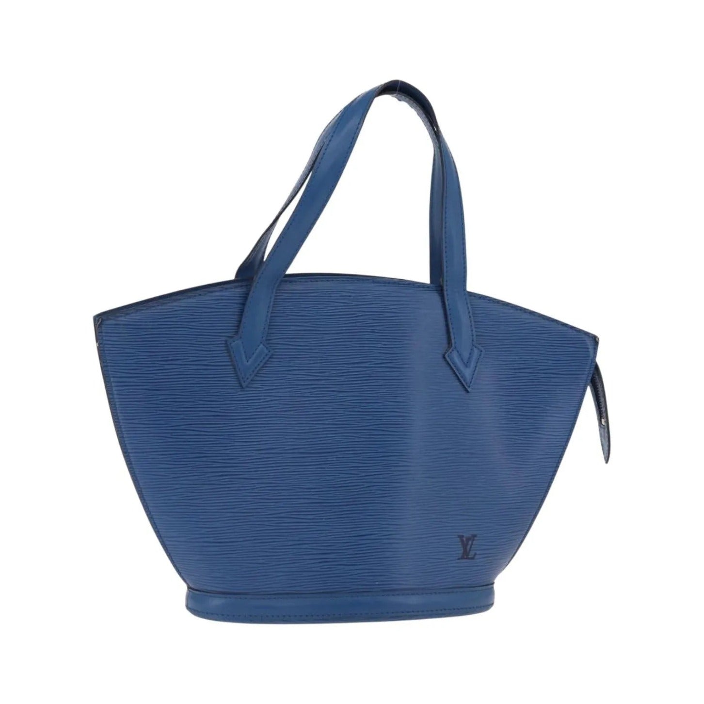Louis Vuitton Saint Jacques Epi, Blue, Leather, Shoulder Bag