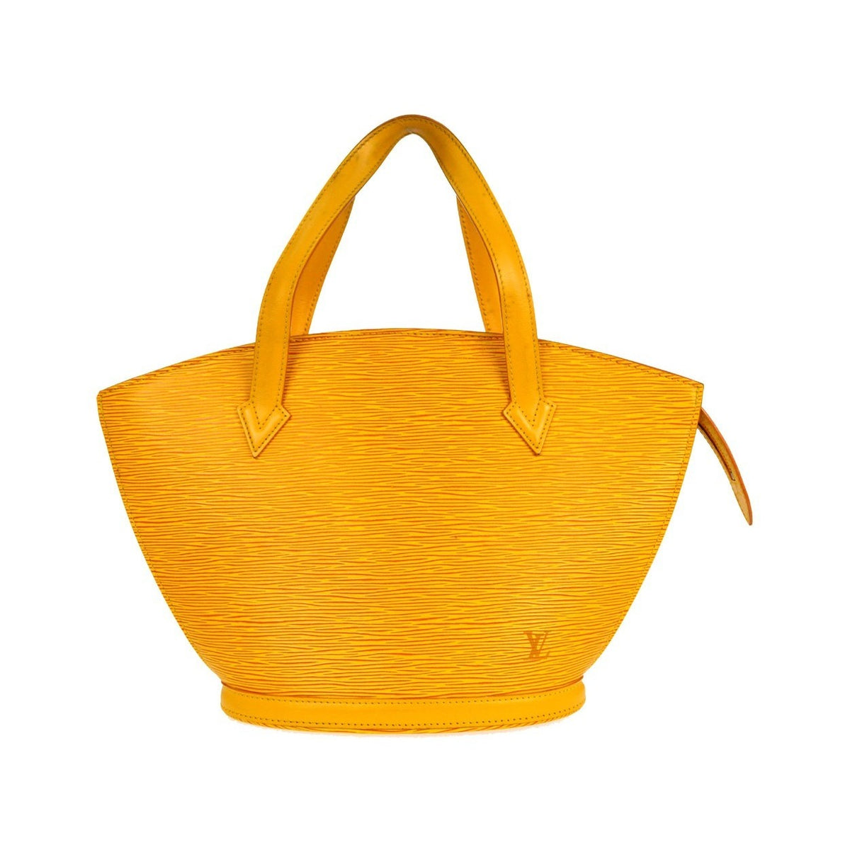Louis Vuitton Saint Jacques Epi Leather, Yellow, Leather, Handbag