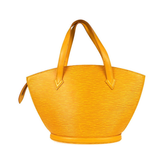Louis Vuitton Saint Jacques Epi Leather, Yellow, Leather, Handbag