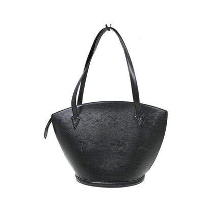 Louis Vuitton Saint Jacques Epi Leather, Black, Leather, Handbag