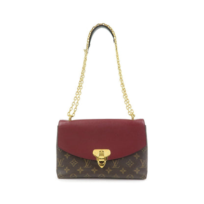 Louis Vuitton Saint Placide Monogram Canvas and Leather, Brown, Canvas, Handbag