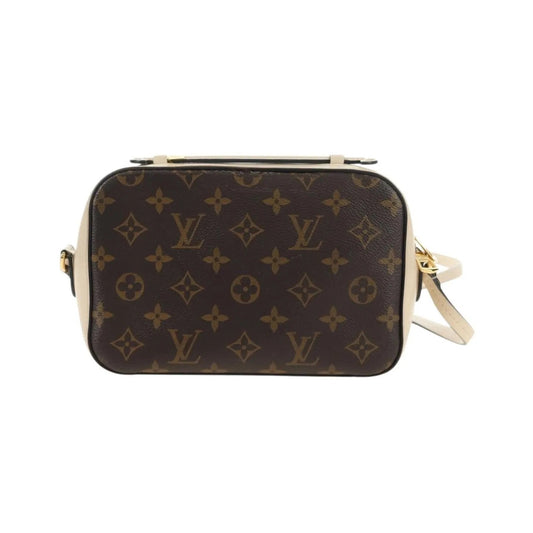 Louis Vuitton Saintonge Monogram Canvas with Leather, Brown, Canvas, Shoulder Bag