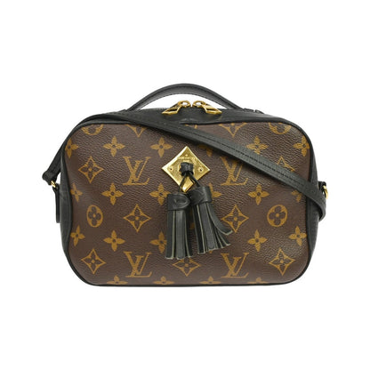 Louis Vuitton Saintonge Monogram Canvas with Leather, Brown, Canvas, Handbag