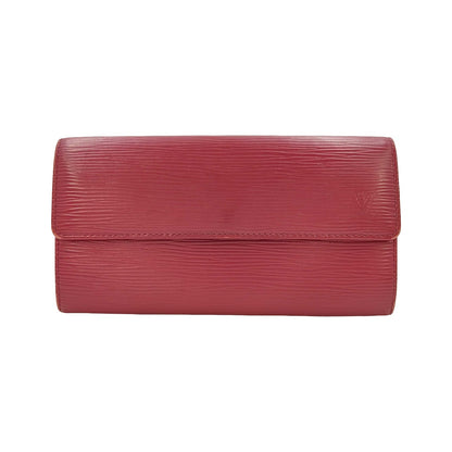 Louis Vuitton Sarah Epi Leather, Pink, Leather, Wallet
