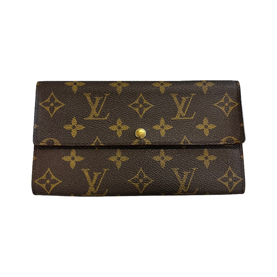 Louis Vuitton Sarah Monogram Canvas, Brown, Canvas, Clutch