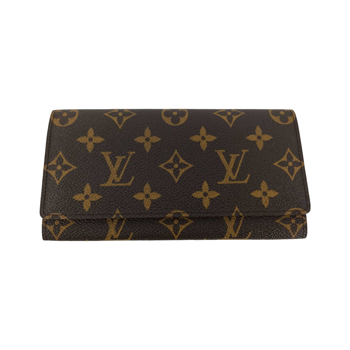 Louis Vuitton Sarah Monogram Canvas, Brown, Canvas, Wallet