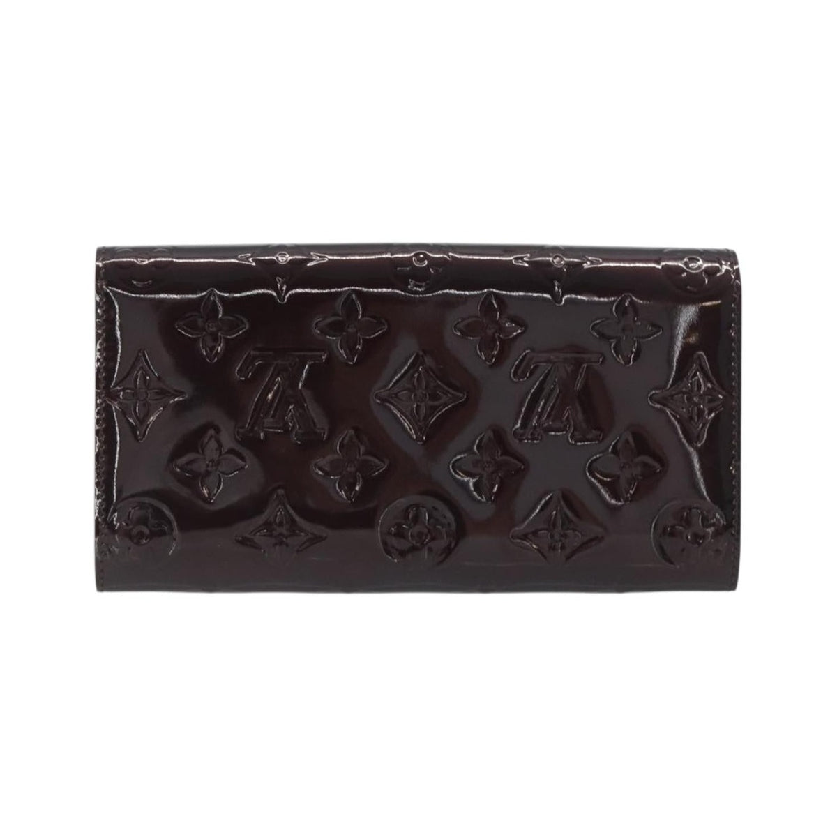 Louis Vuitton Sarah Monogram Vernis, Burgundy, Patent Leather, Clutch