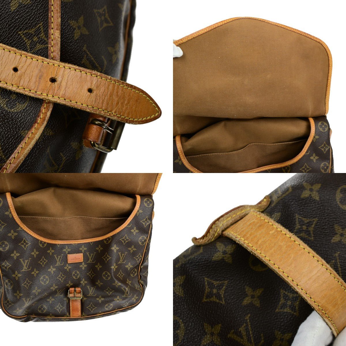 Louis Vuitton Saumur Handbag - Brandsamsara