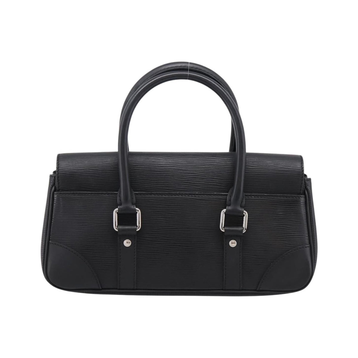 Louis Vuitton Segur Epi Leather, Black, Leather, Handbag