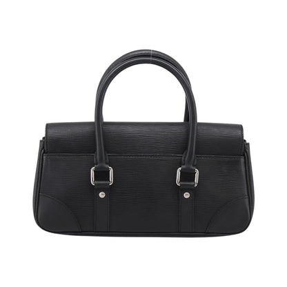 Louis Vuitton Segur Epi Leather, Black, Leather, Handbag