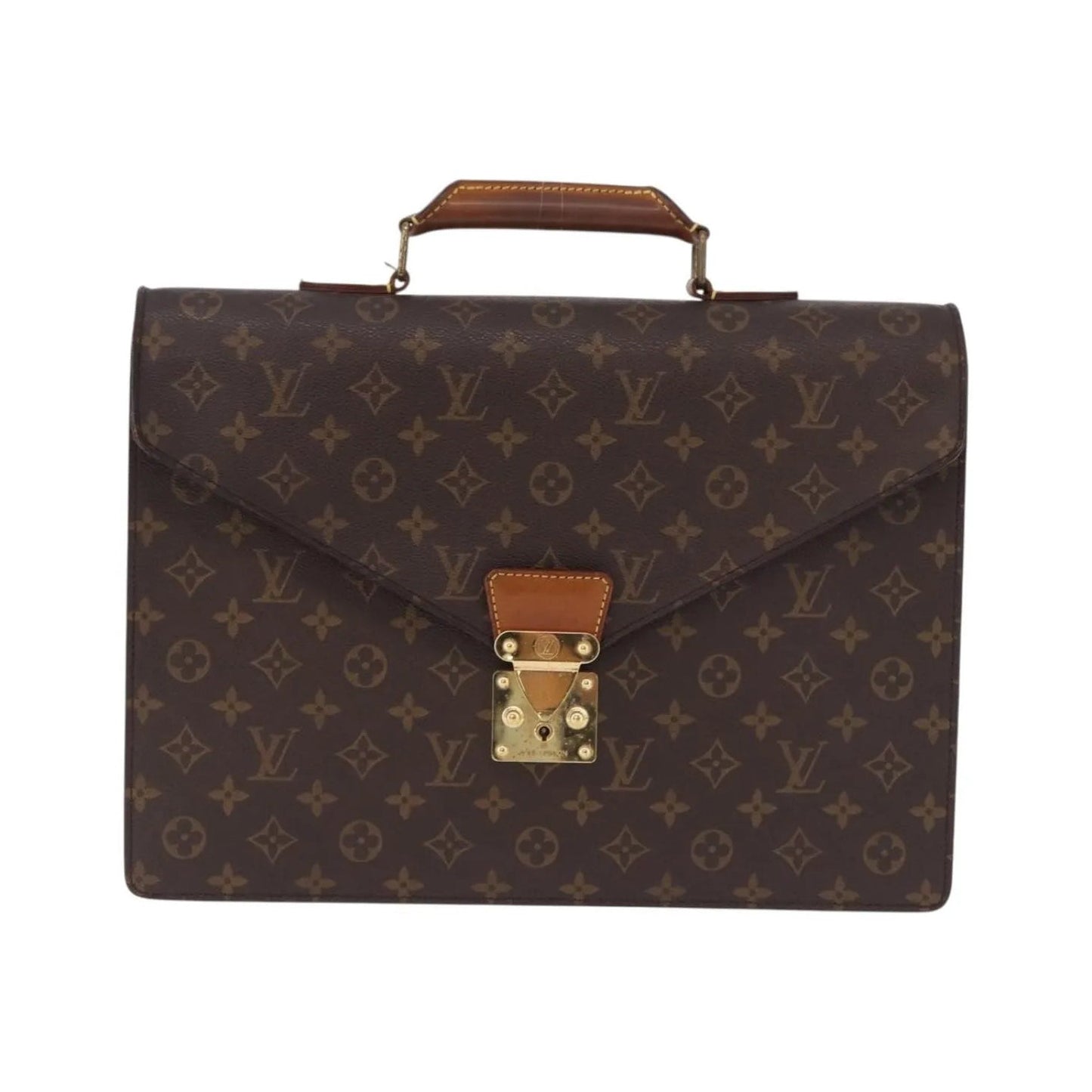 Louis Vuitton Serviette Conseiller Monogram Canvas, Brown, Canvas, Briefcase