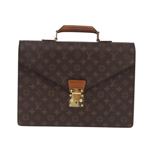Louis Vuitton Serviette Conseiller Monogram Canvas, Brown, Canvas, Briefcase