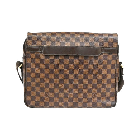 Louis Vuitton Shelton Messenger Damier Ebene, Brown, Canvas, Shoulder Bag