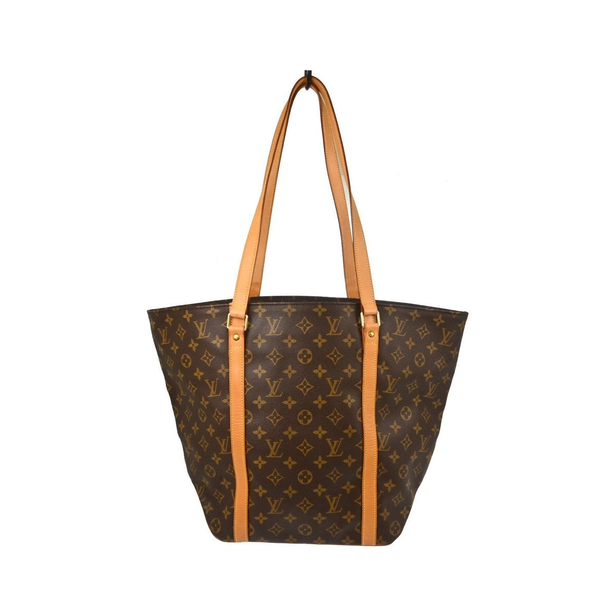 Louis Vuitton Shopping Sac Monogram Canvas, Brown, Canvas, Tote Bag