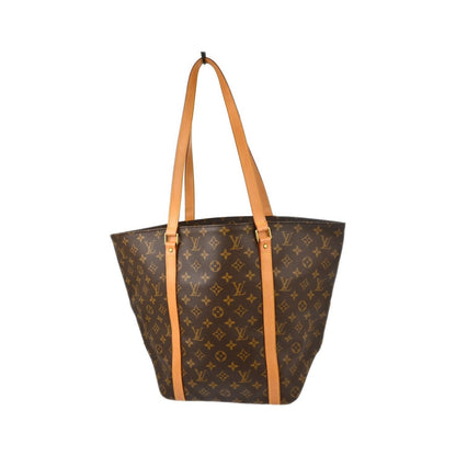 Louis Vuitton Shopping Sac Monogram Canvas, Brown, Canvas, Tote Bag