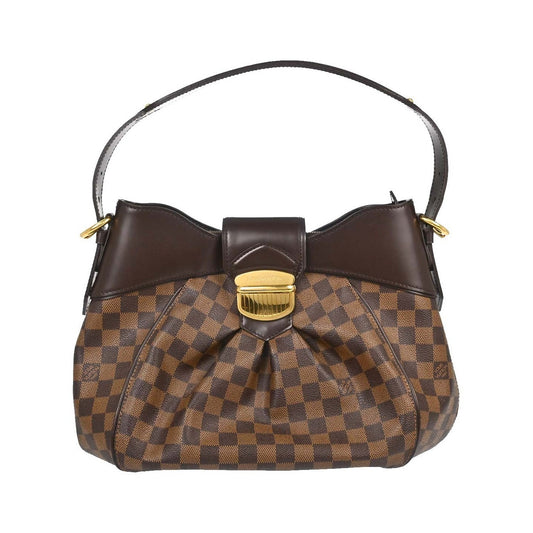 Louis Vuitton Sistina Damier, Brown, Canvas, Handbag